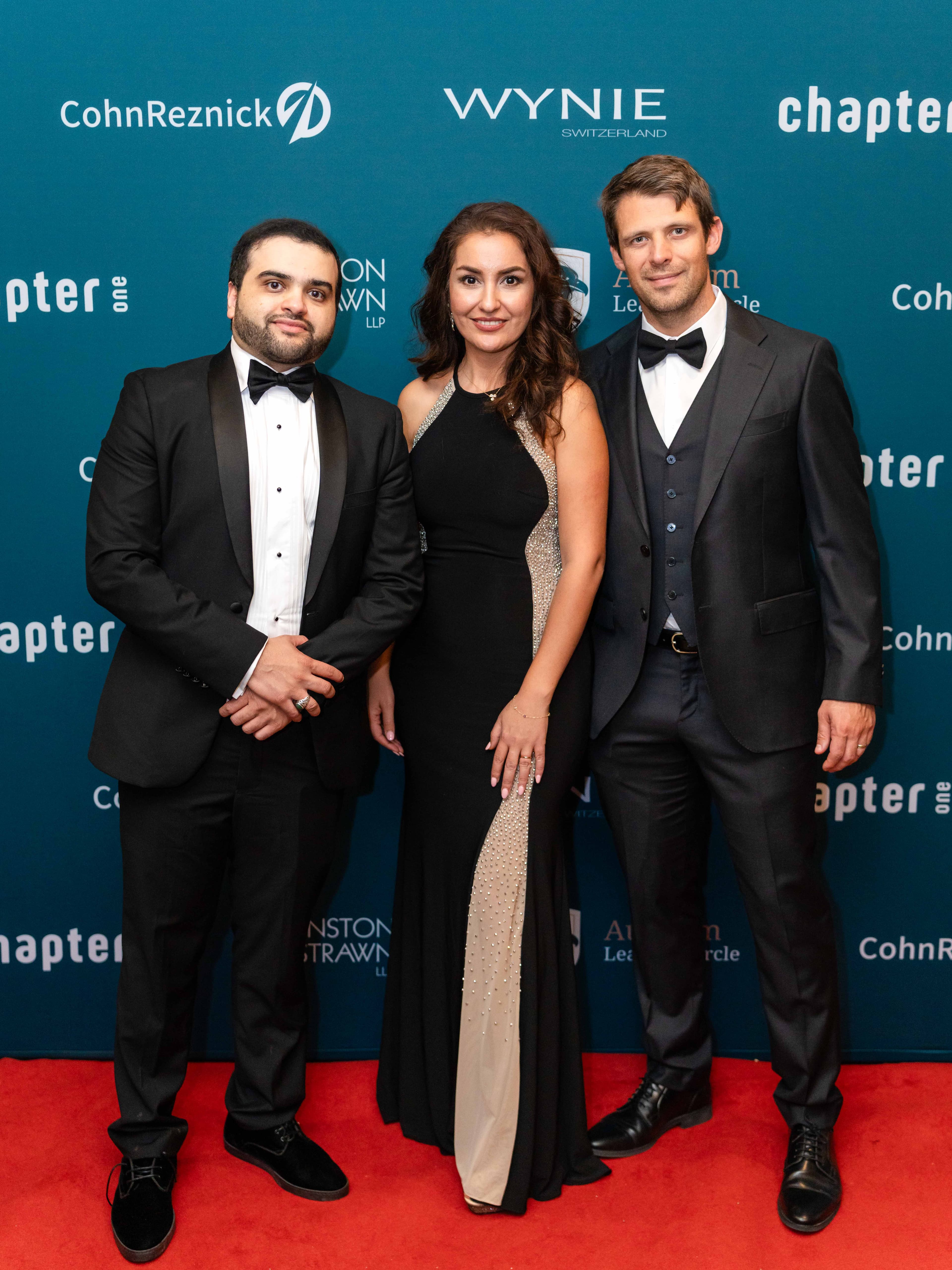 Aureum partners and members at a flagship gala