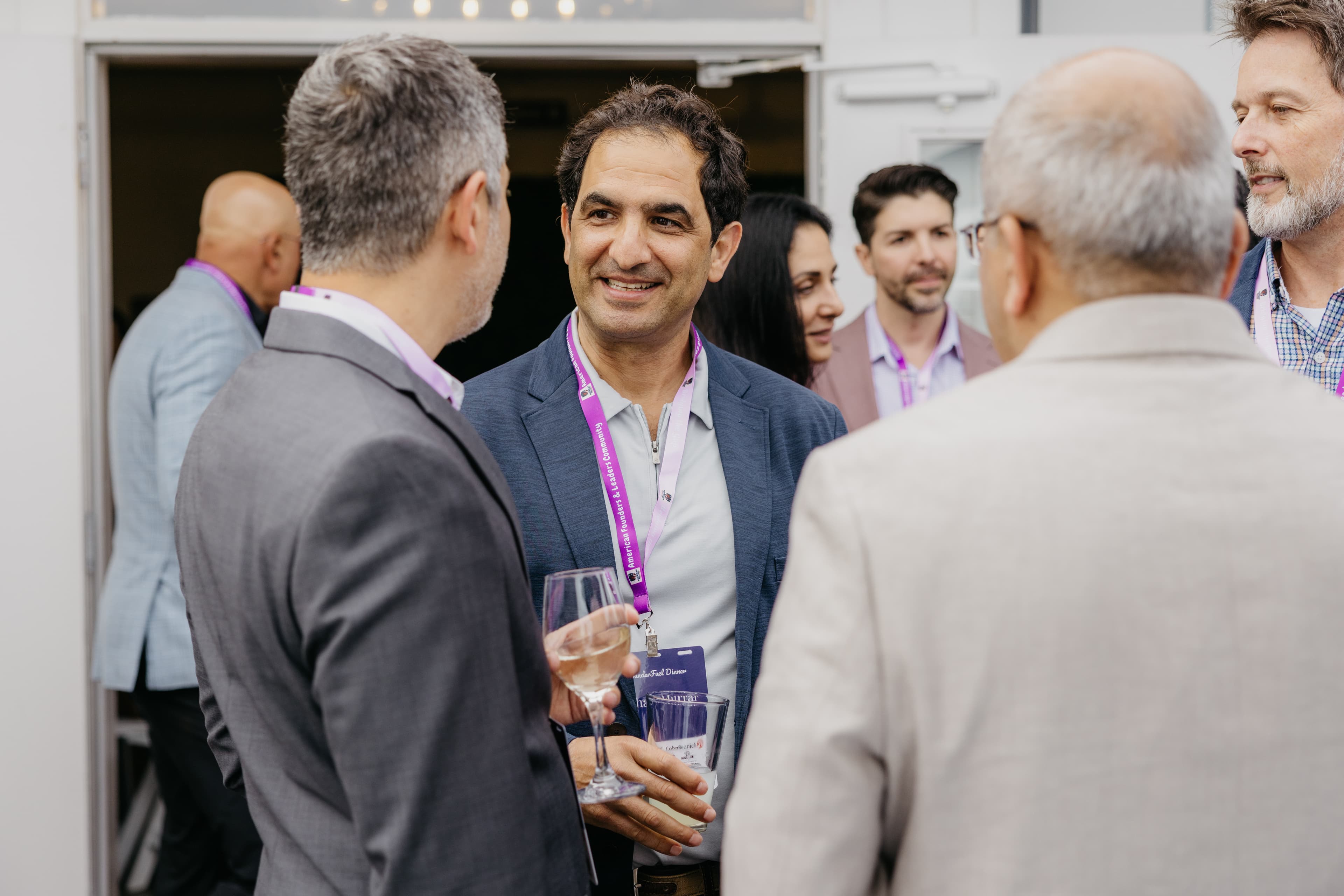 Aureum members in conversation at a Circle event